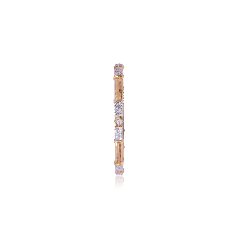 Shimmering Classy Diamond Bangle