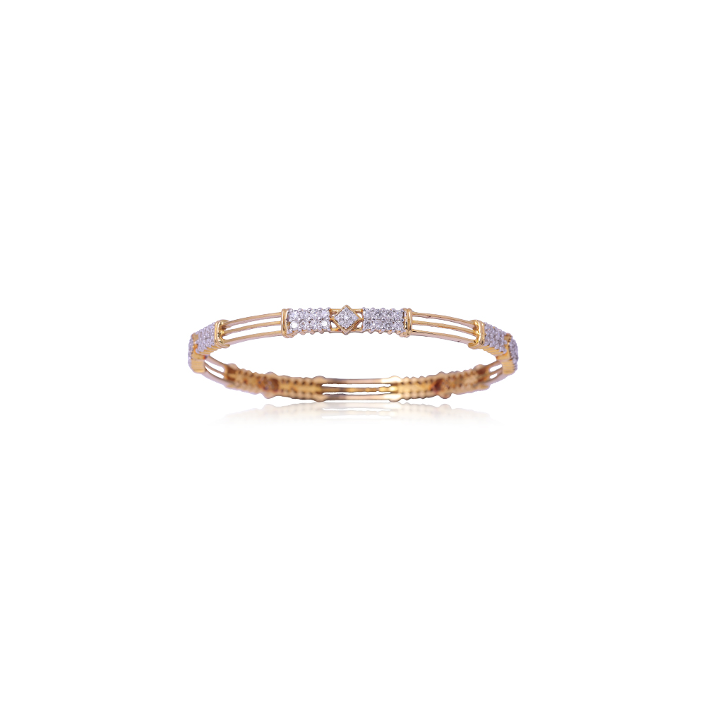 Shimmering Classy Diamond Bangle