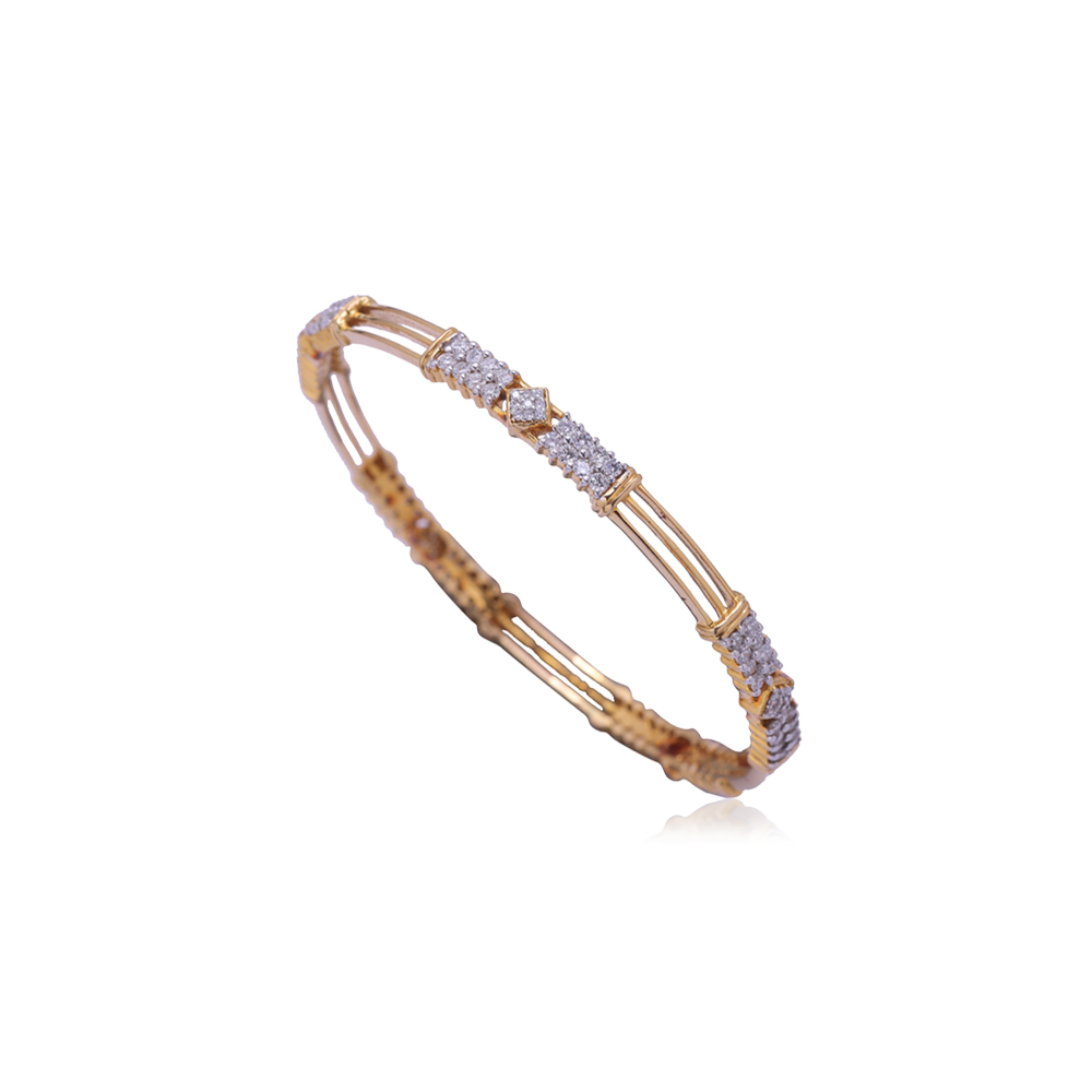 Shimmering Classy Diamond Bangle