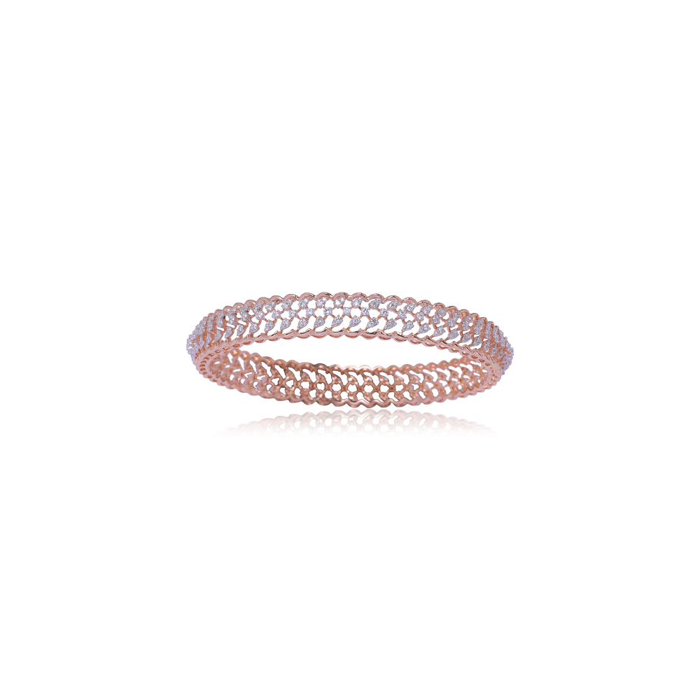 Graceful and Classy Diamond Bangle