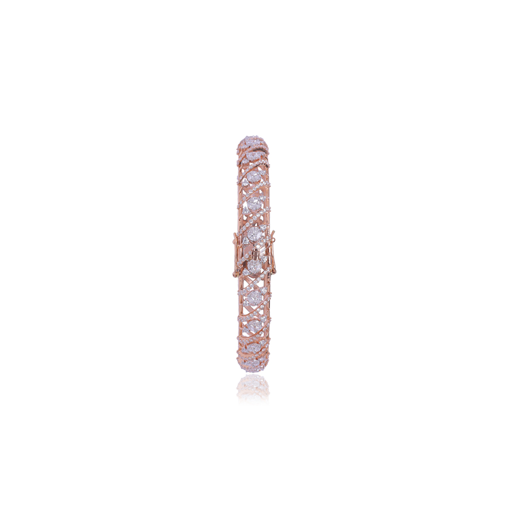 Radiant Diamond Bangle