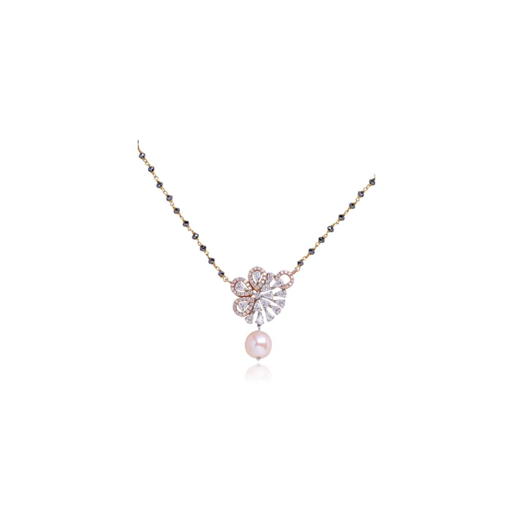 Holy Flower Diamond Pendant