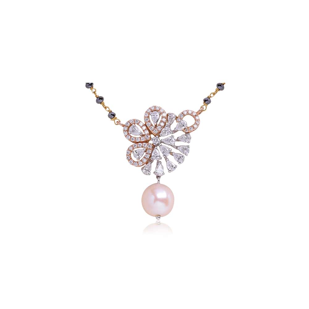 Holy Flower Diamond Pendant