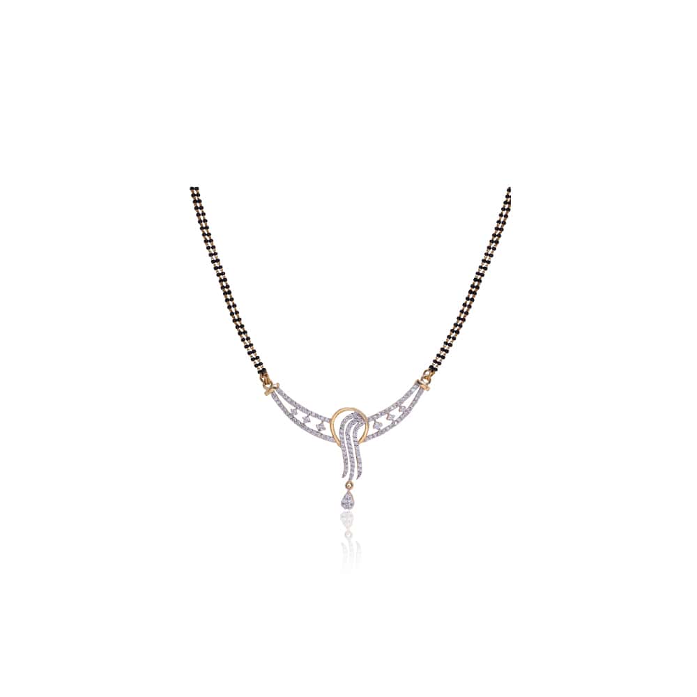 Flowy Diamond Pendant