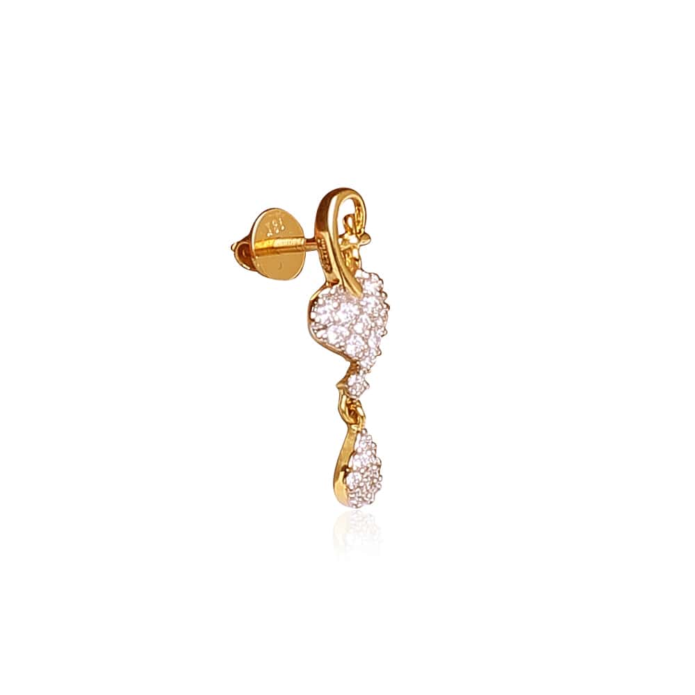 Darling 18 Kt Diamond Earrings