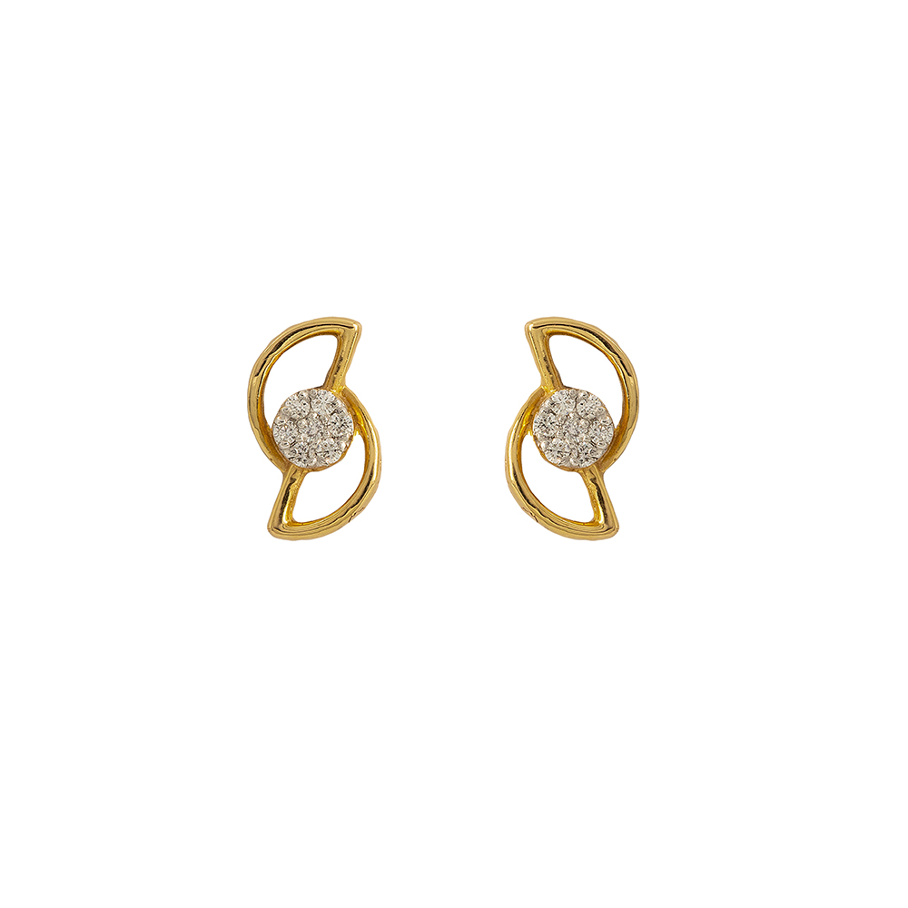 Turn around Diamond Studs