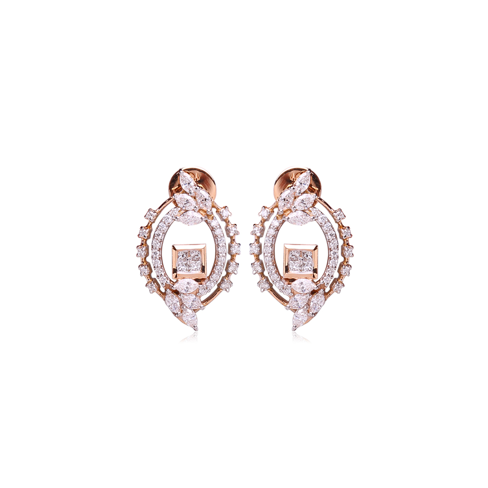 Designer Diamond Studs