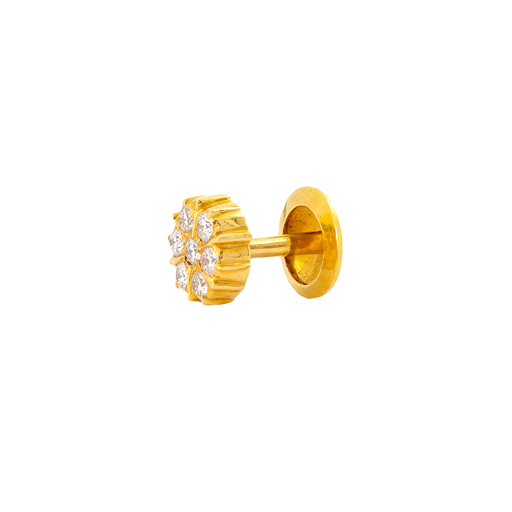 Cluster Close Setting Diamond Studs