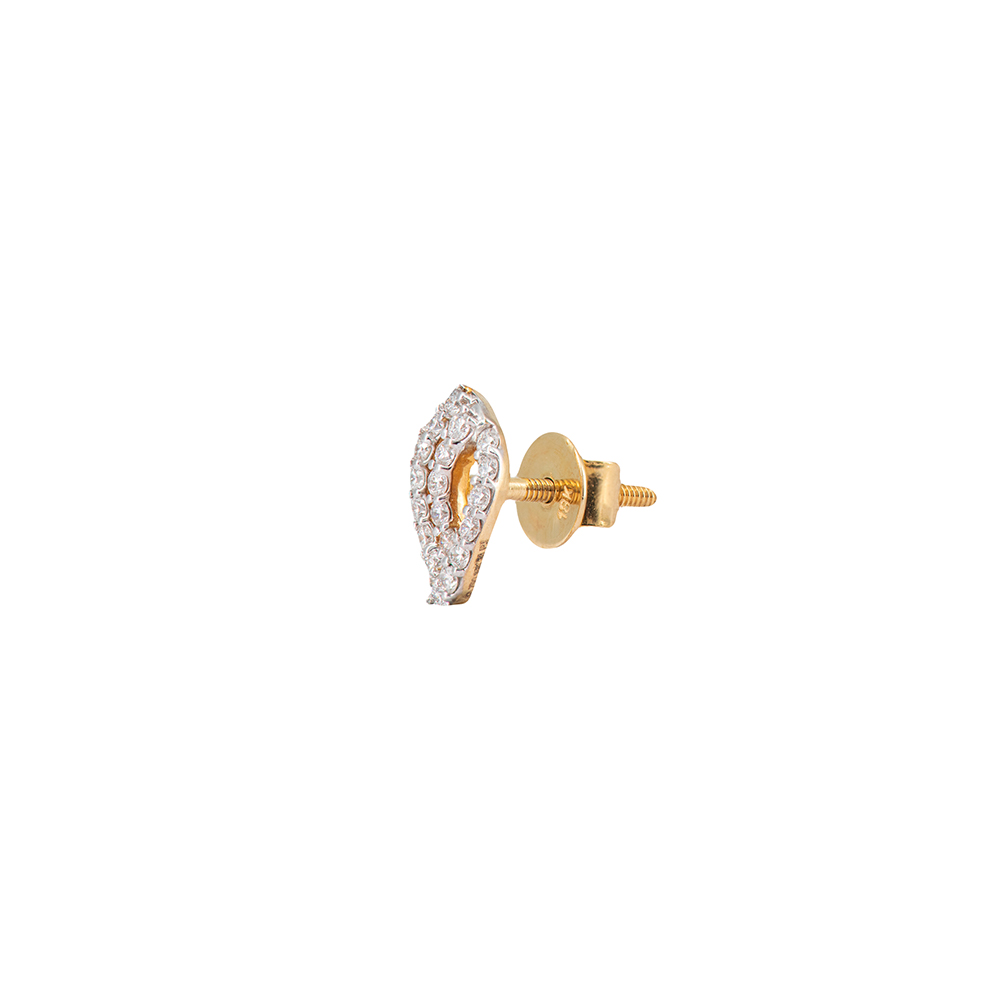 Two-linear leafy Diamond Studs