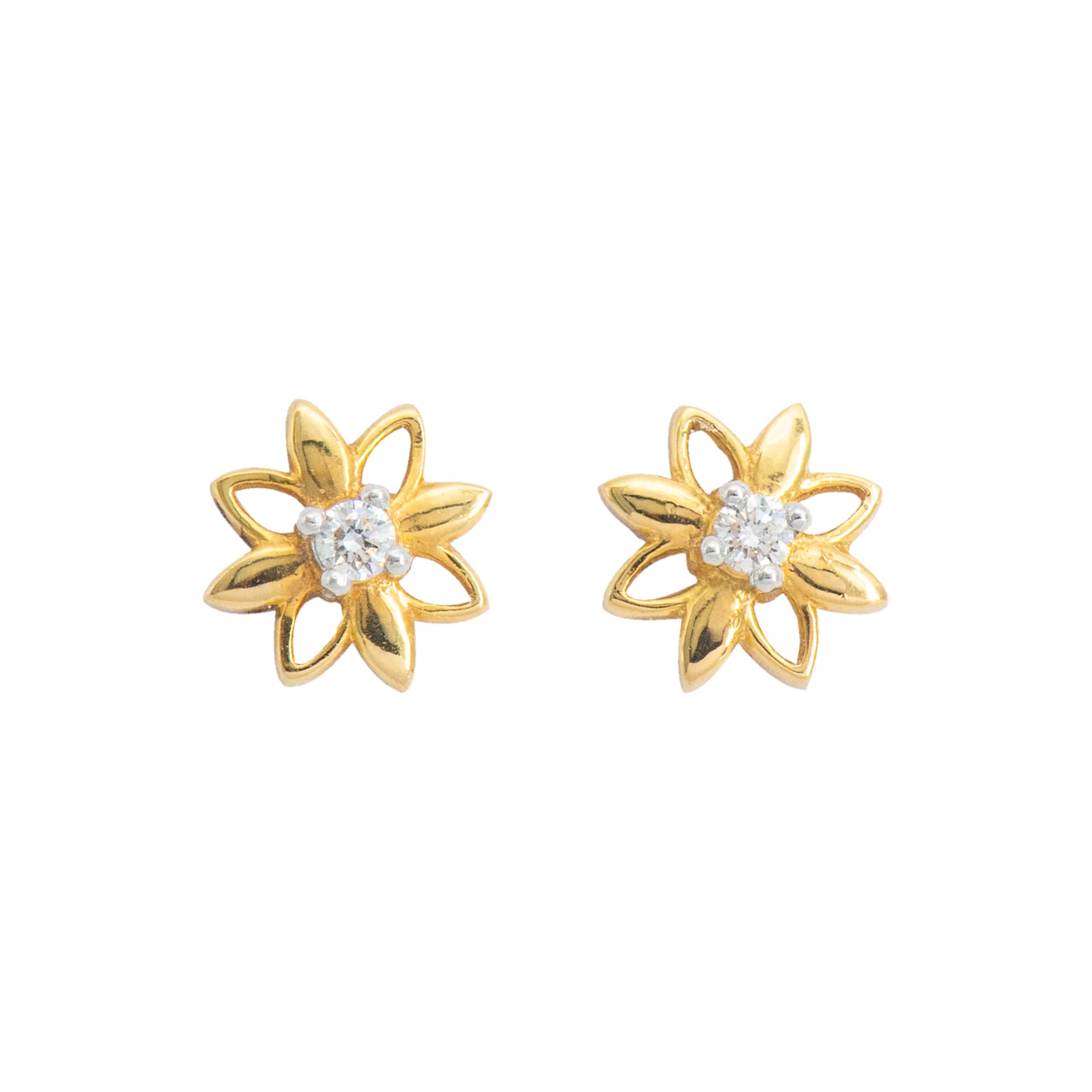 Star Diamond Studs