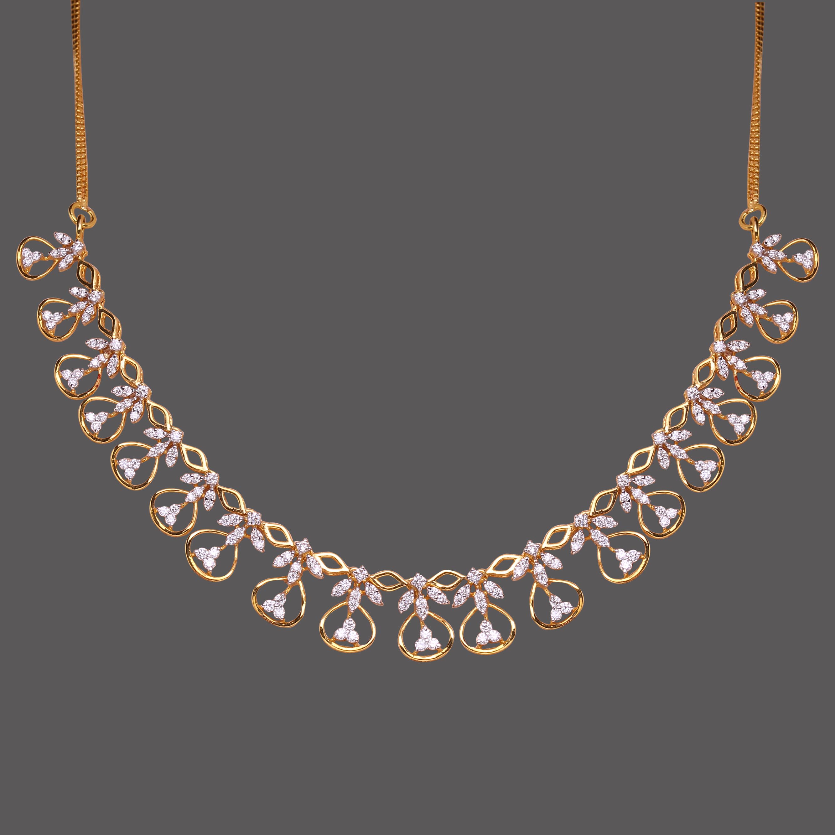 Dainty Diamond Necklace