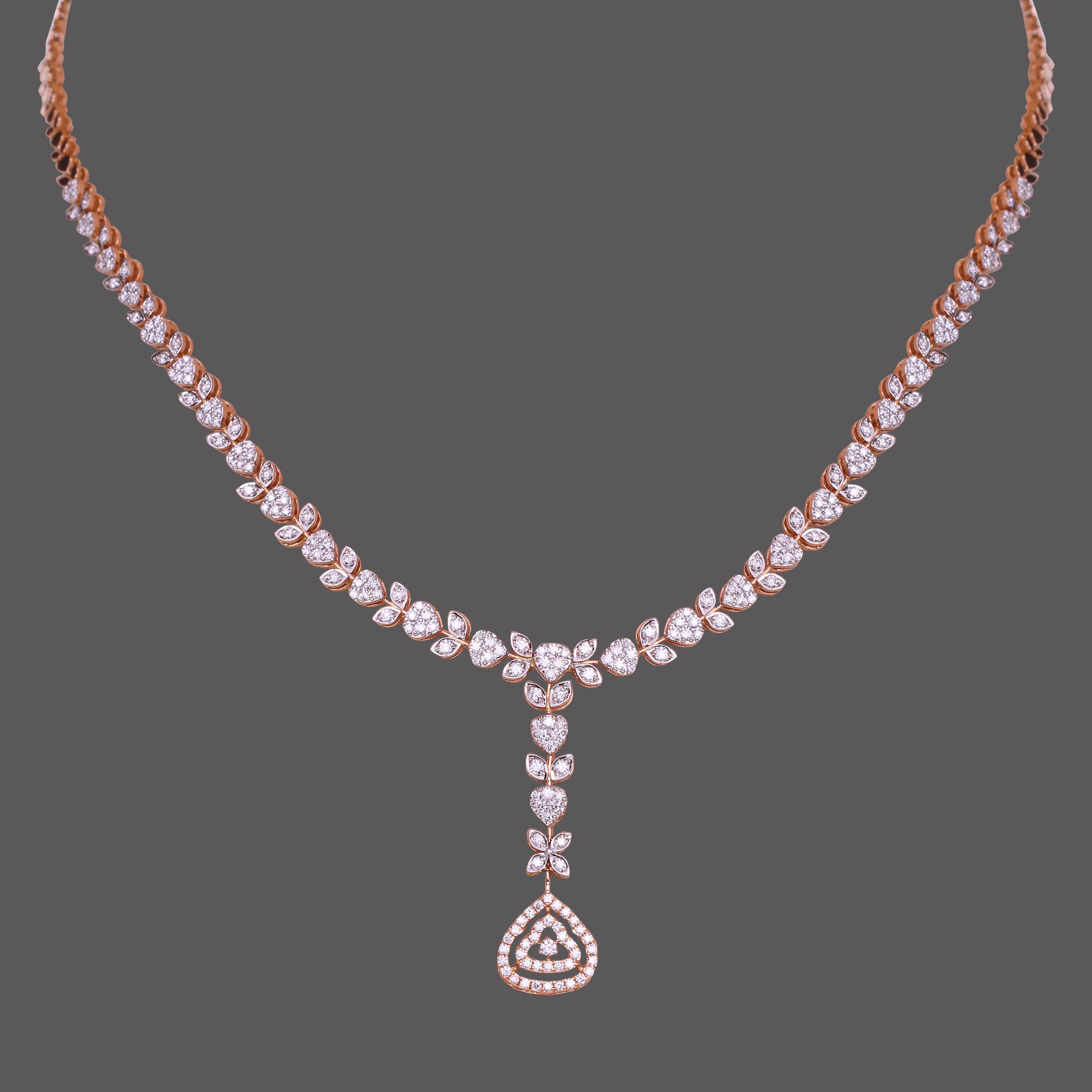 Elegant Diamond Necklace