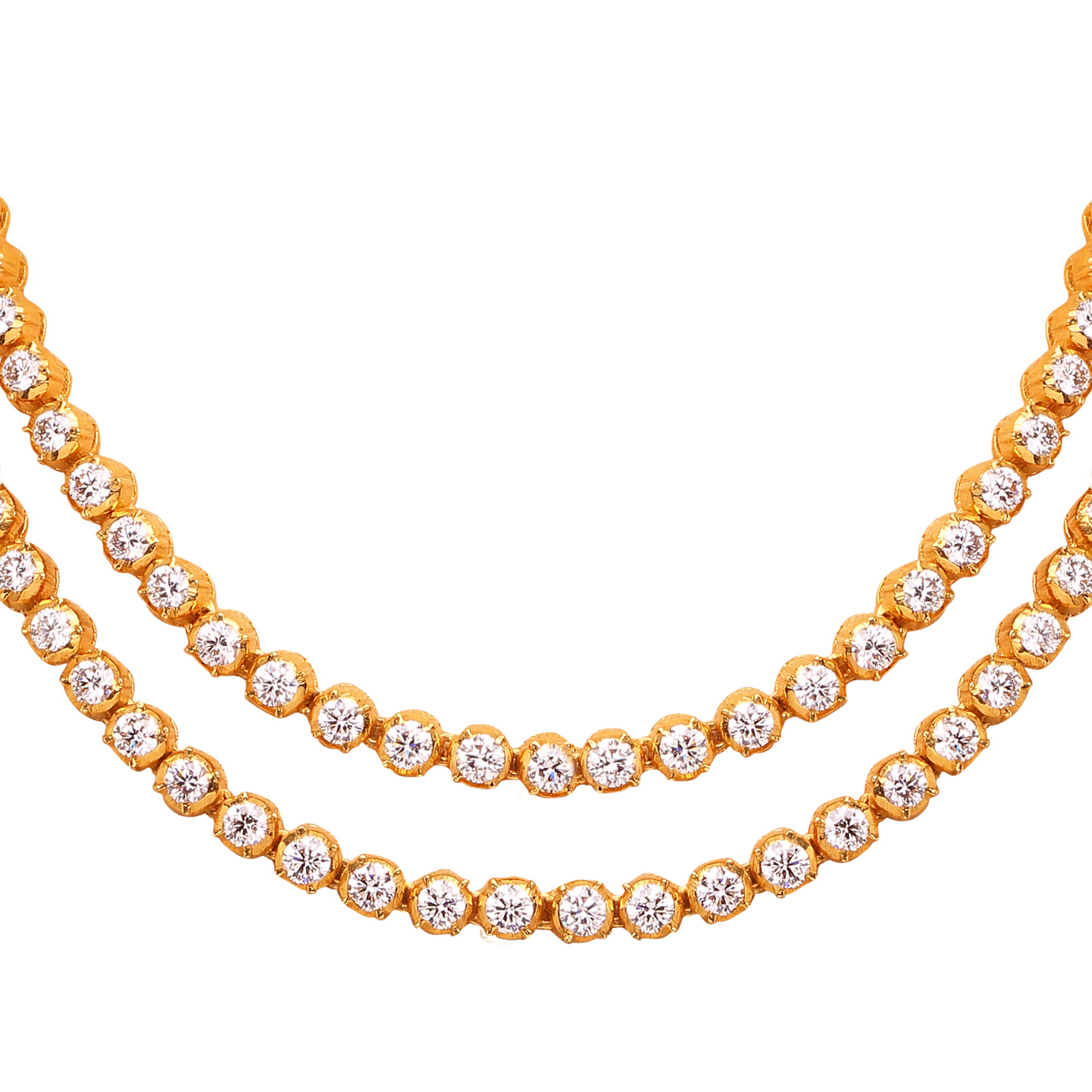 Rich look Solitaires Necklace