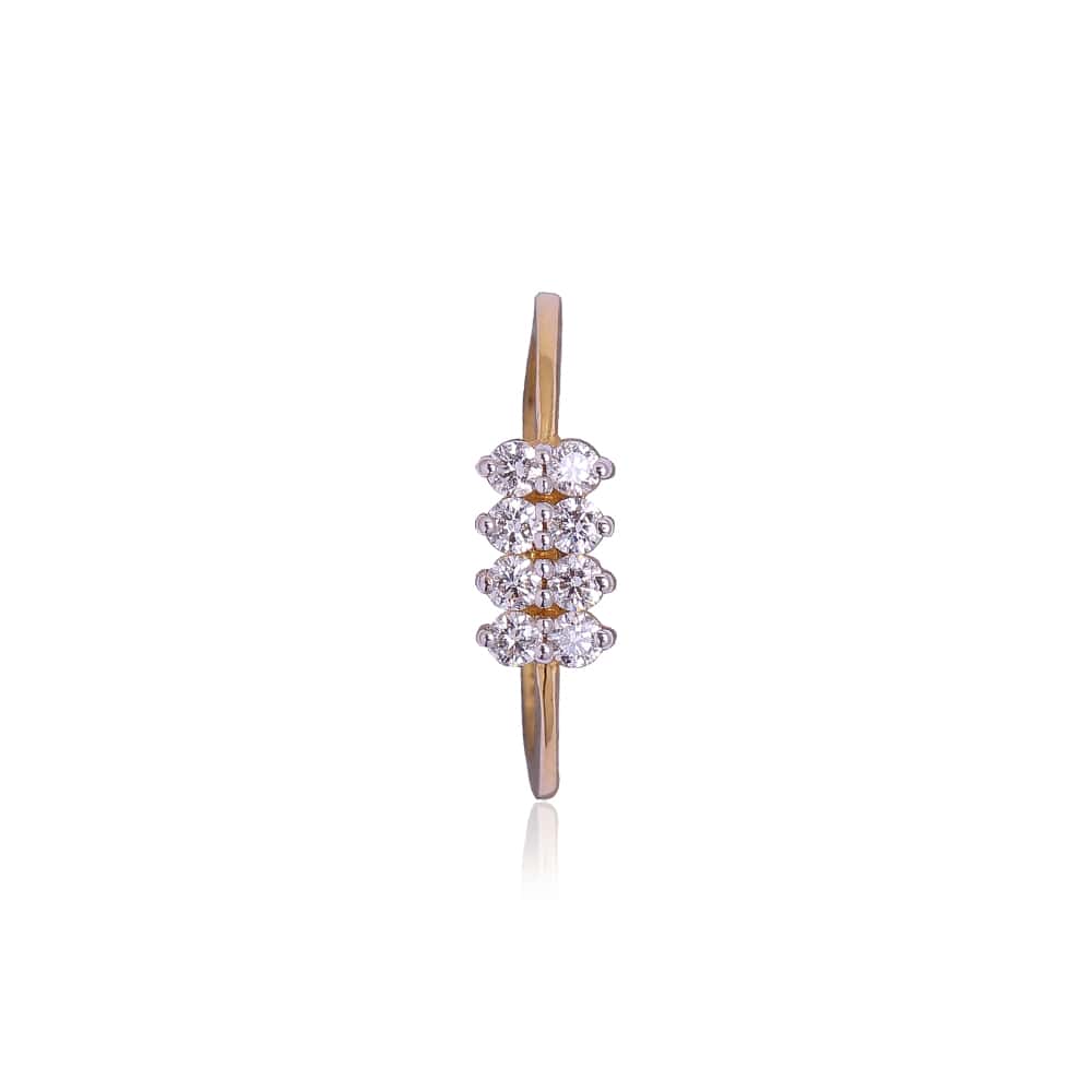 Linear Diamond Ring