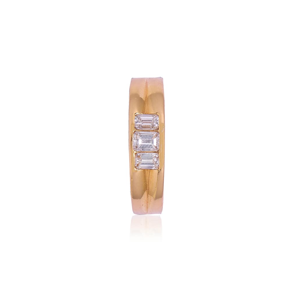 Beth Quad Solitaire Diamond Ring