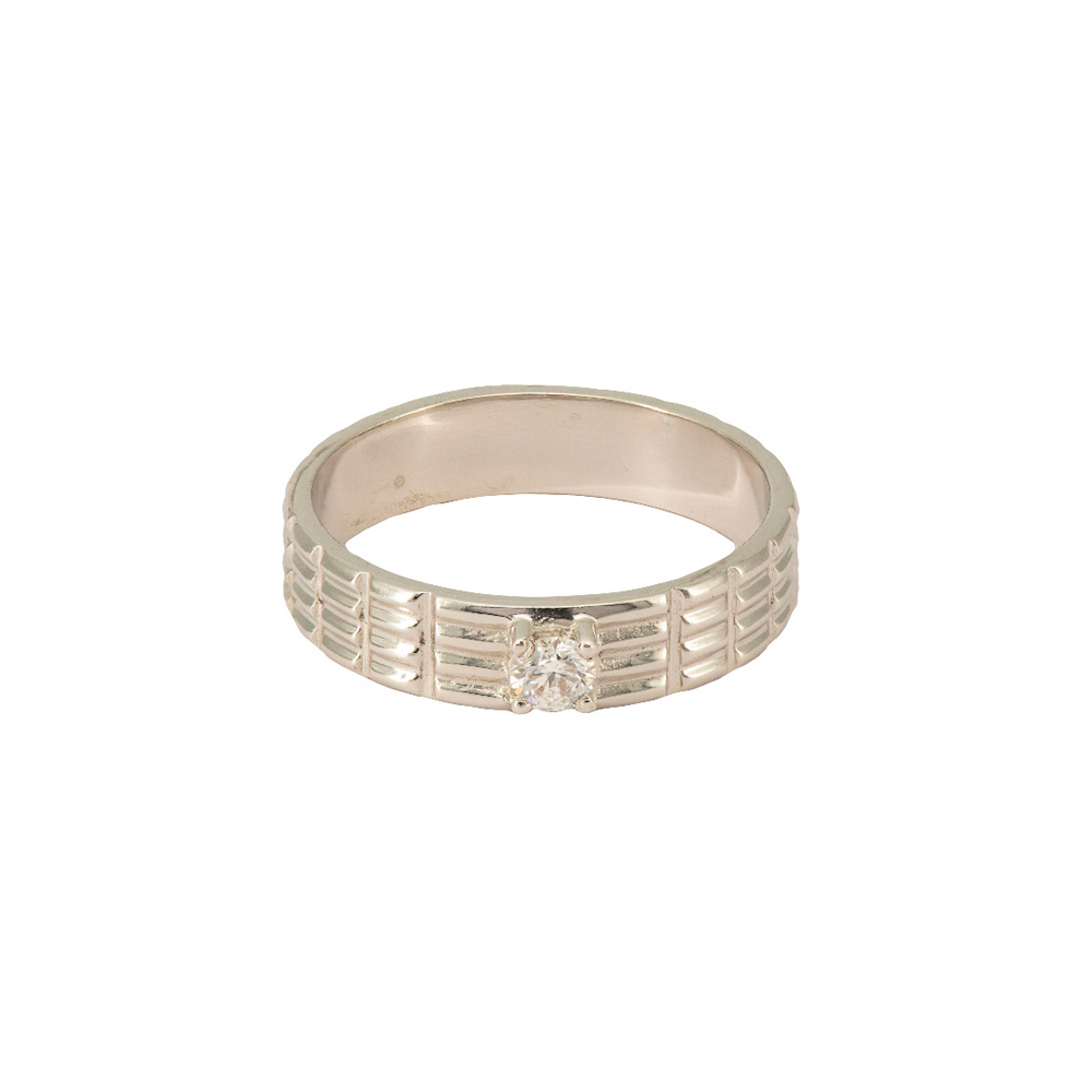 Solitaire Band Diamond Ring