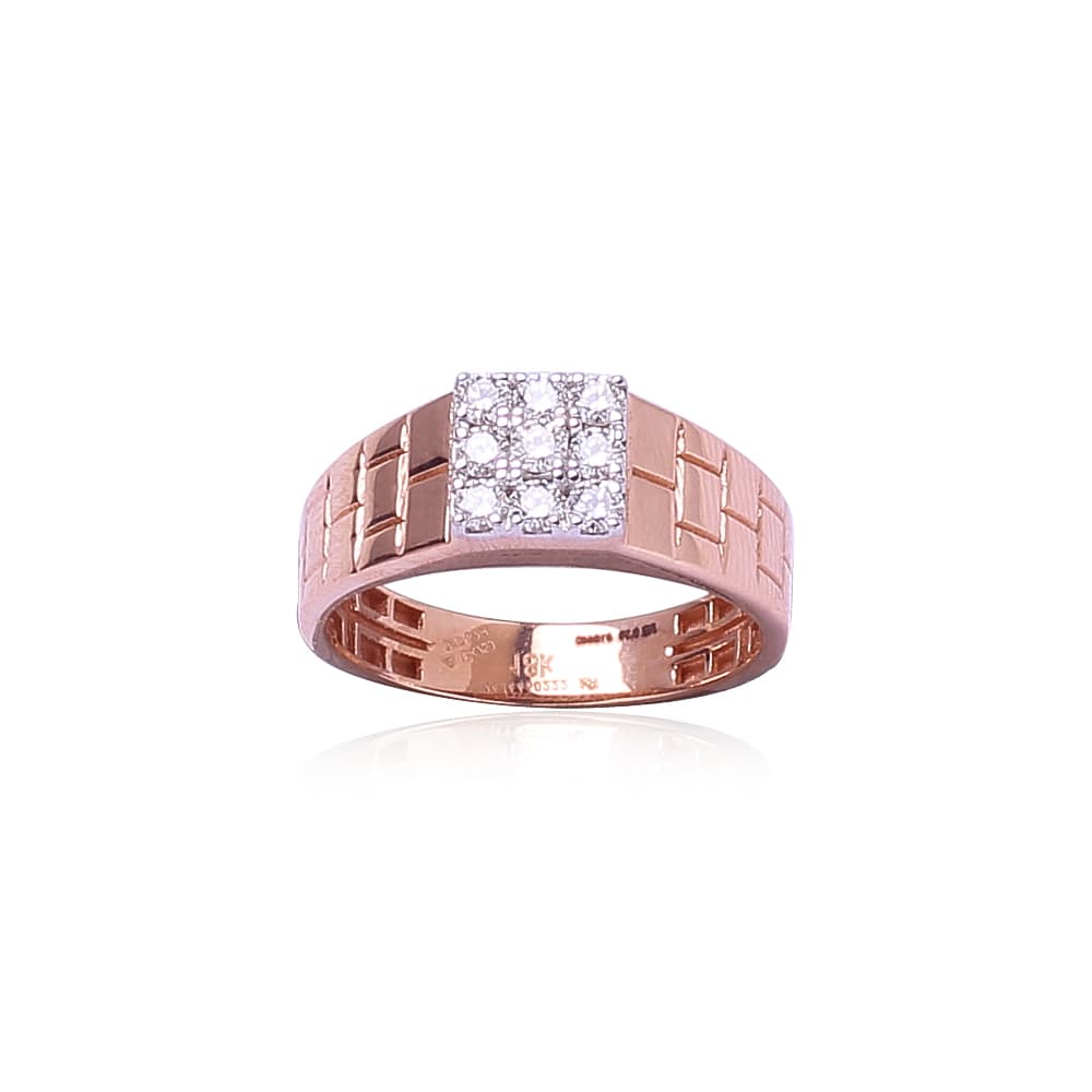 Brick Concept Diamond Ring