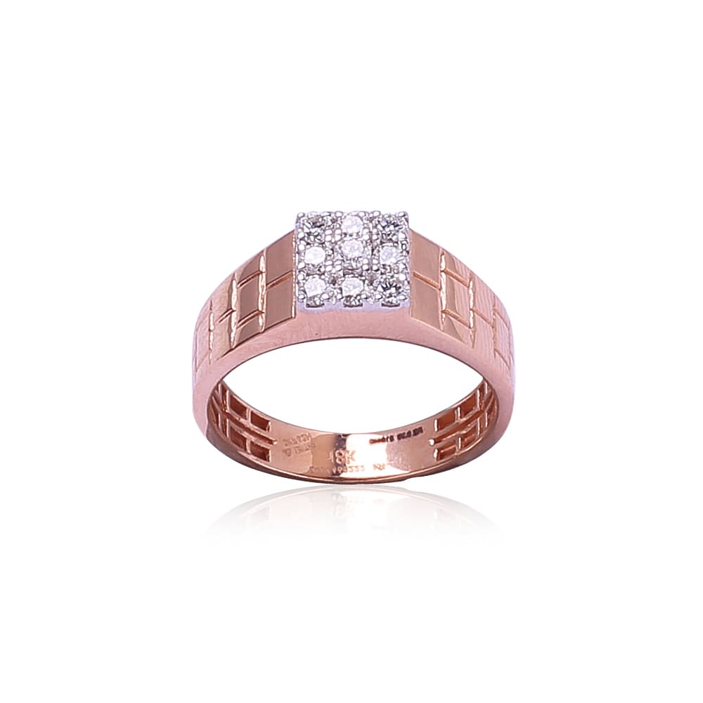 Brick Concept Diamond Ring