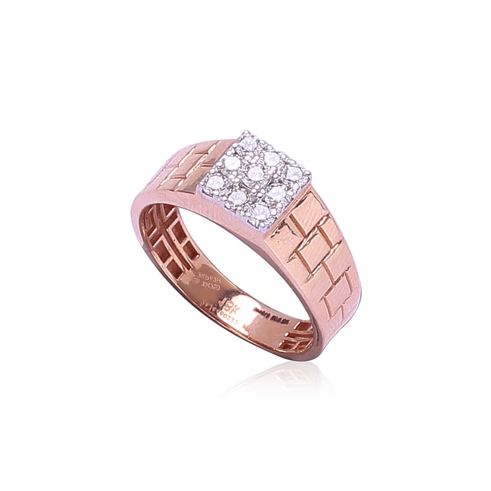 Brick Concept Diamond Ring