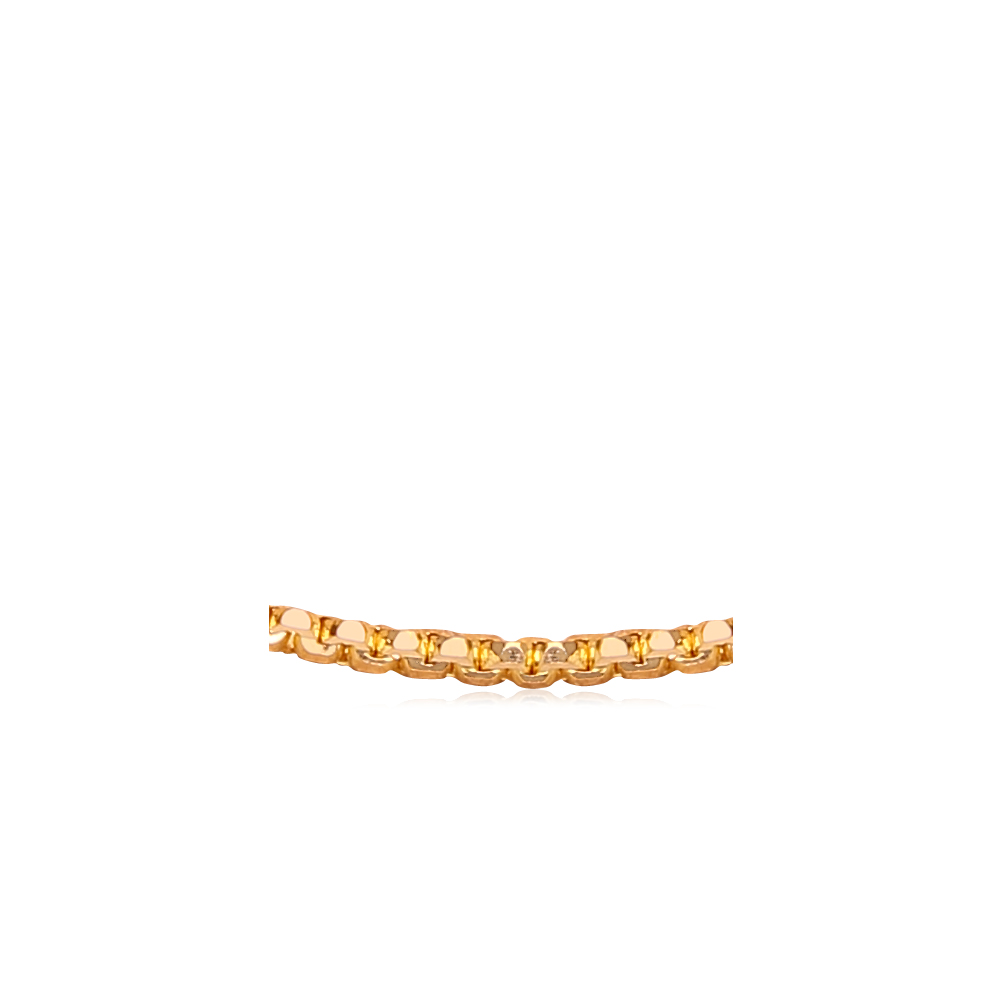 Gold Small Curb Chain