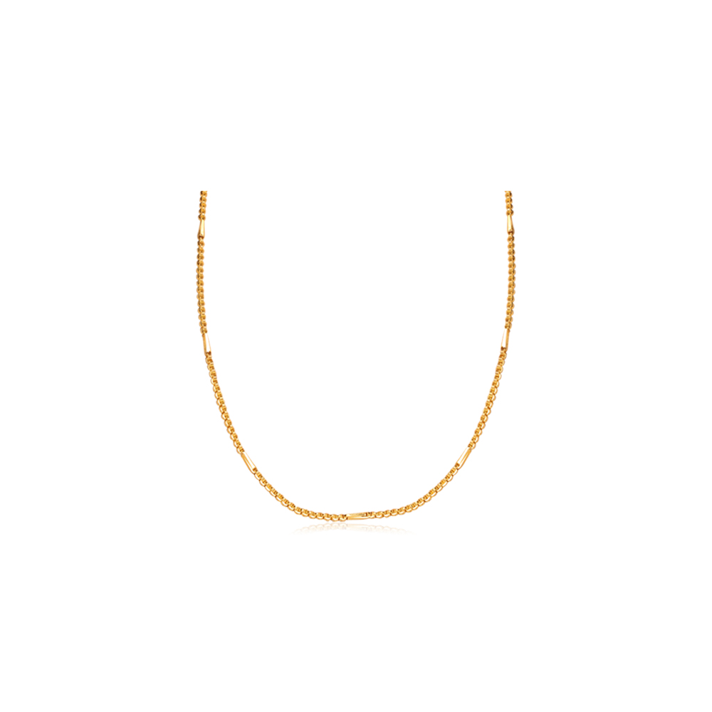 Single Line Gold Chain