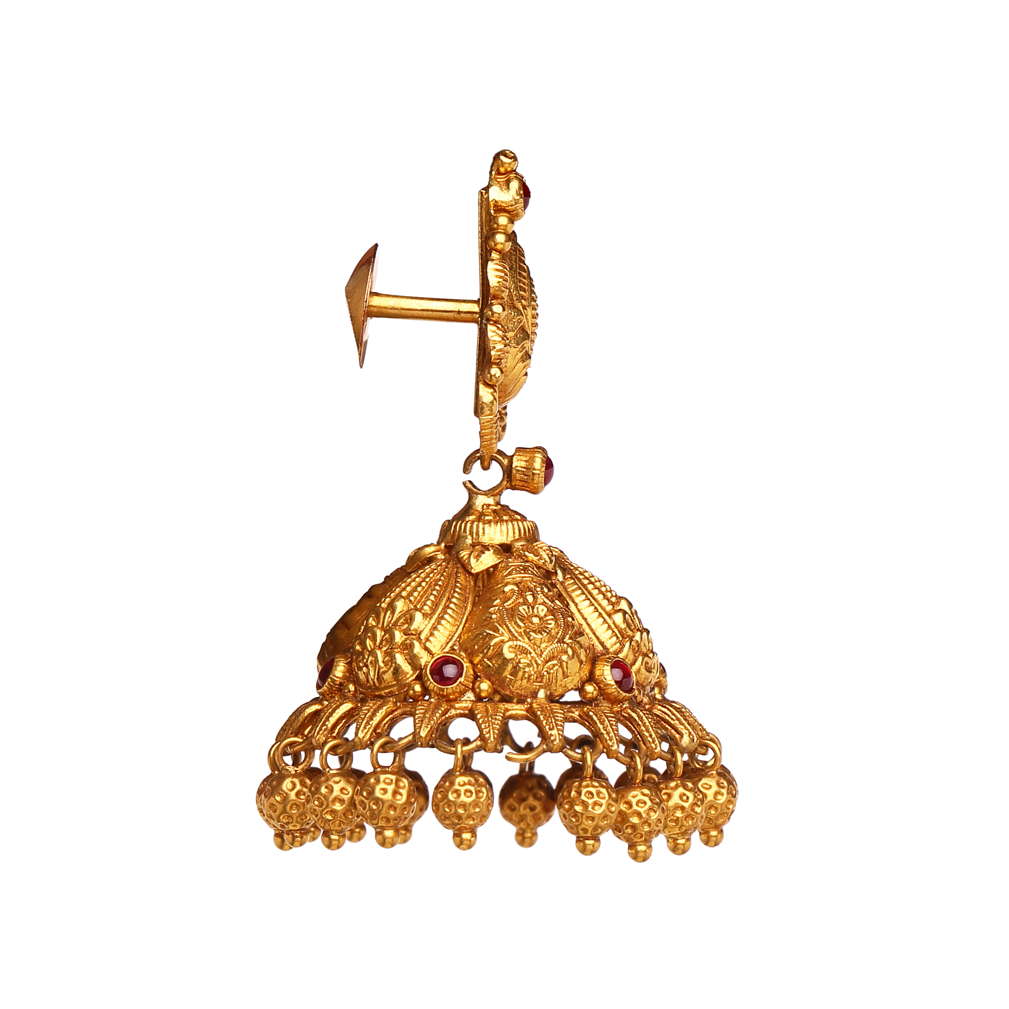 Magnificient Gold Jhumkis