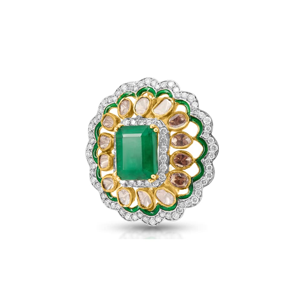 Emerald Rush Studs