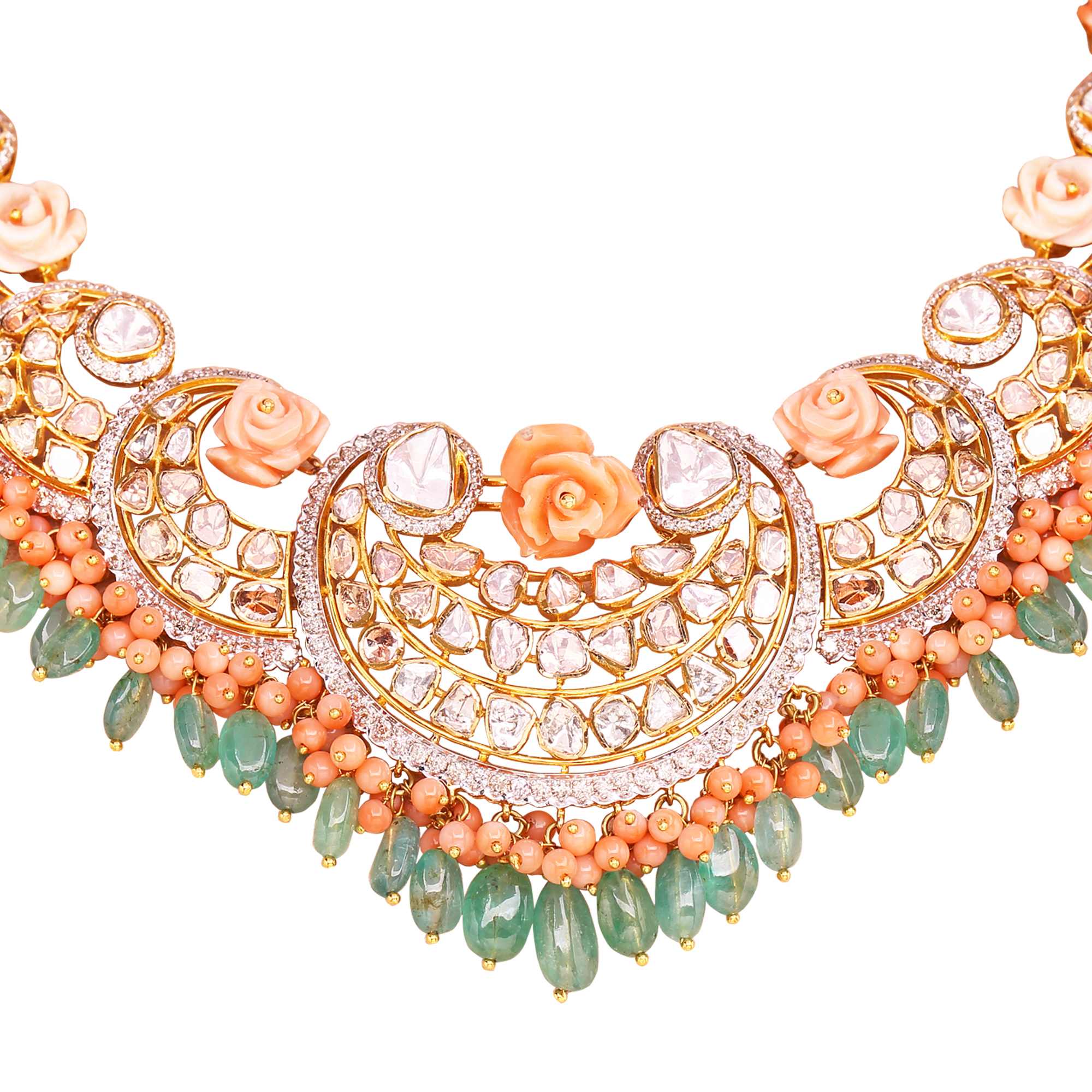 Dazzling Polki Necklace