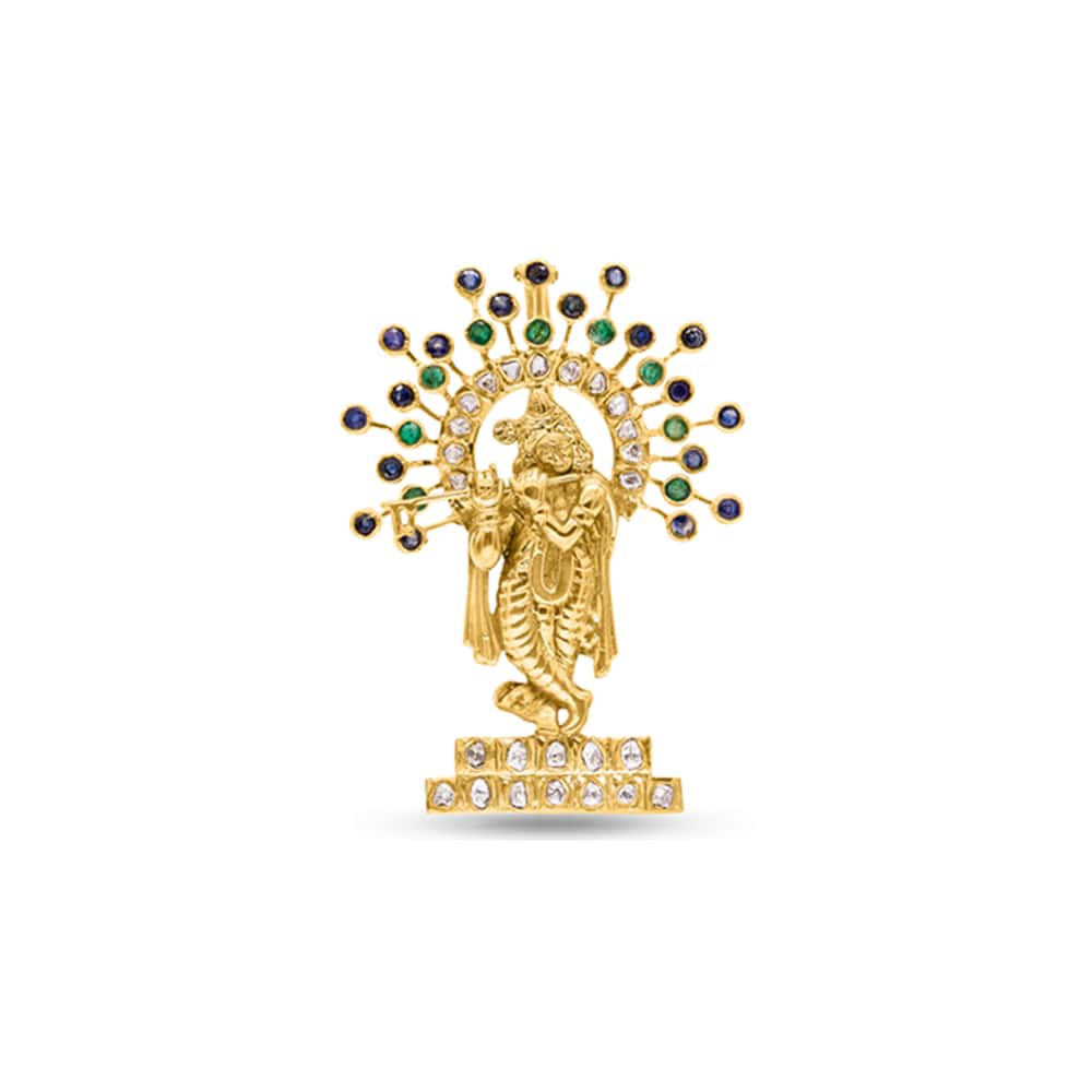 Aesthetic Krishna Pendant