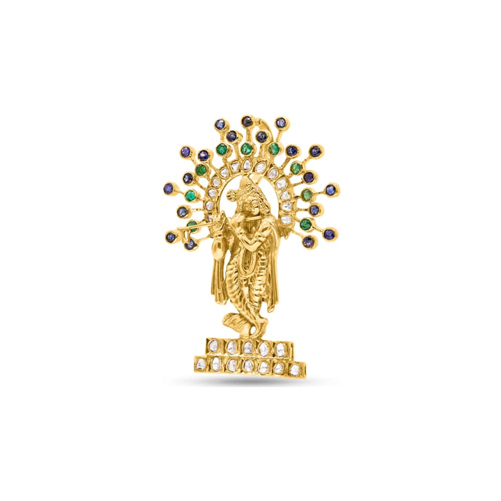 Aesthetic Krishna Pendant